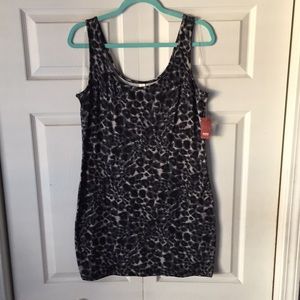 NWT No Boundaries Leopard Print Mini Dress